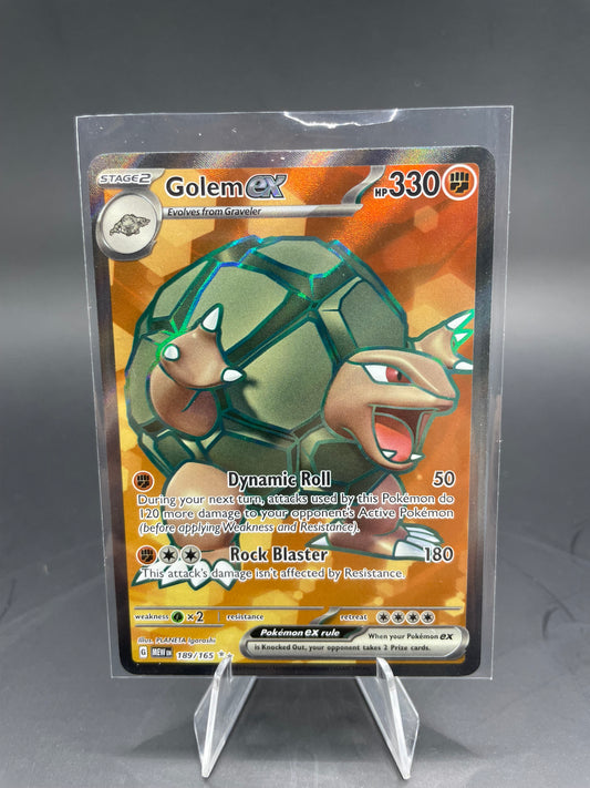 Pokemon Golem EX 151 189/165 (NM-)