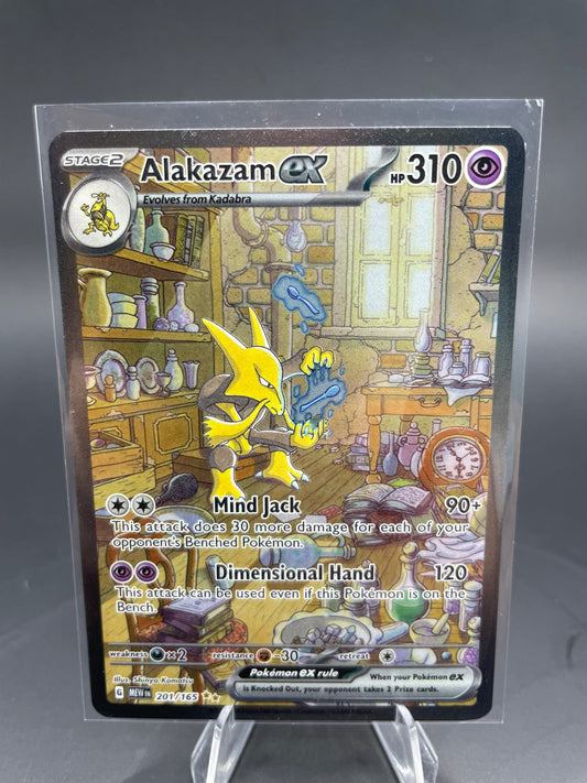 Pokemon Alakazam EX 151 201/165 (NM)