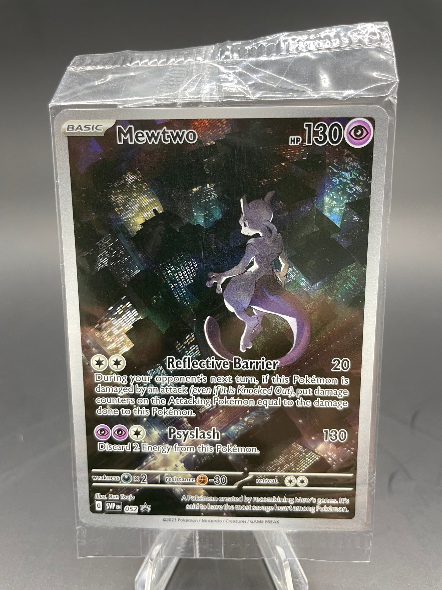 Pokemon Mewtwo Sealed Promo 151 #052