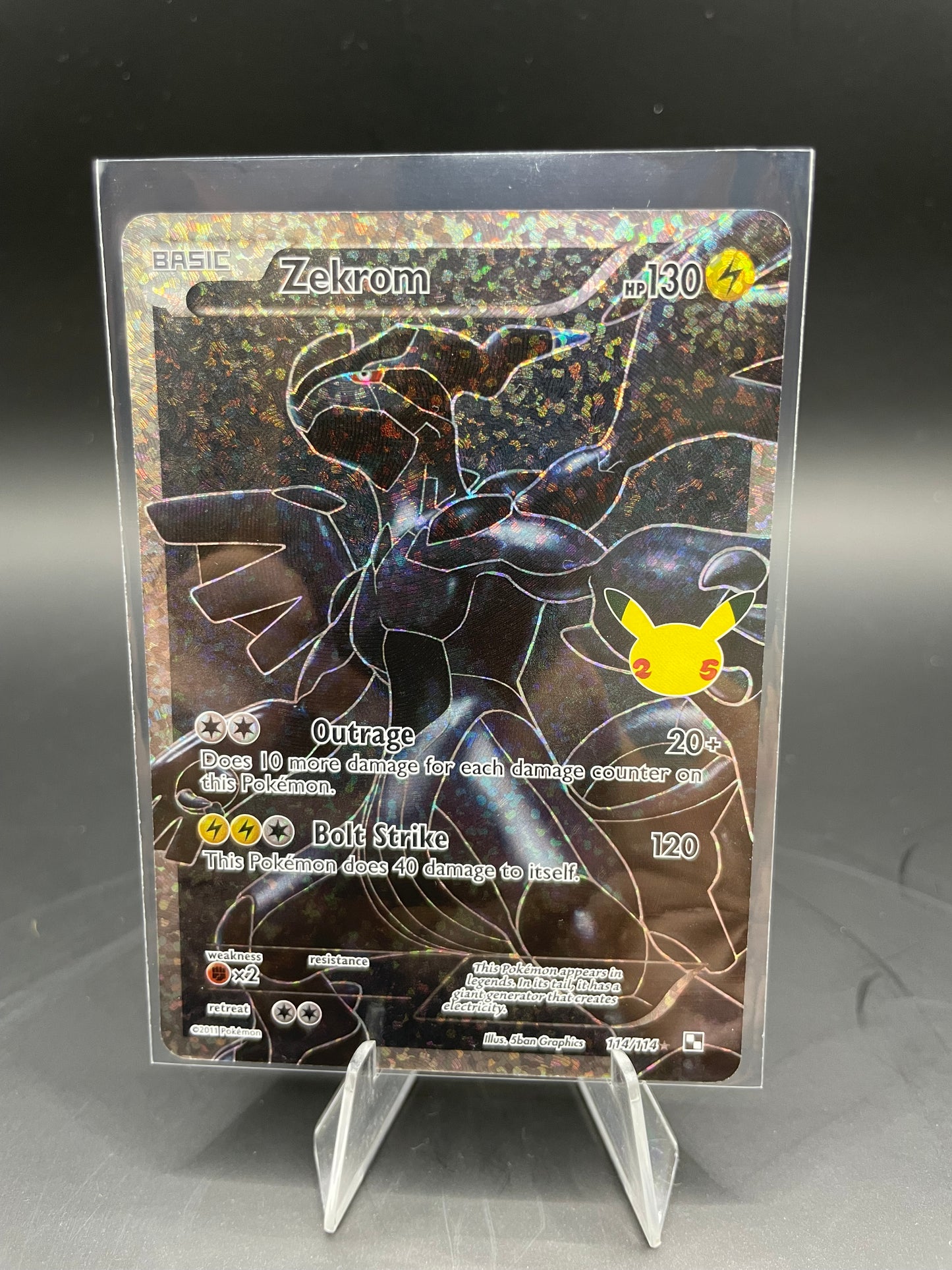 Pokemon Zekrom Celebrations 114/114 (NM)