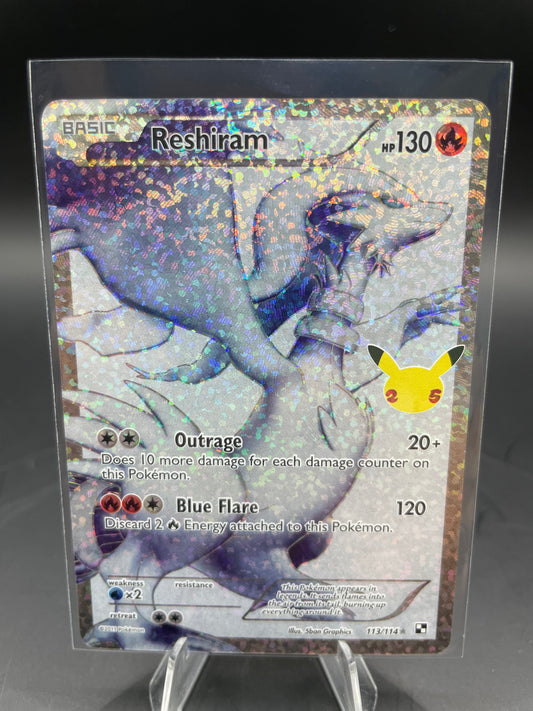 Pokemon Reshiram Celebrations 113/114 (NM+)