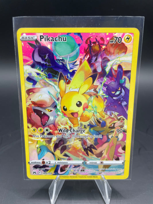 Pokemon Pikachu Crown Zenith 160/159 (NM)