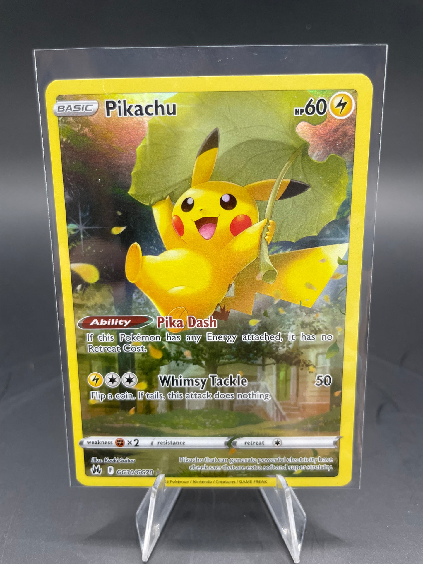Pokemon Pikachu Crown Zenith GG30/GG70 (NM-)