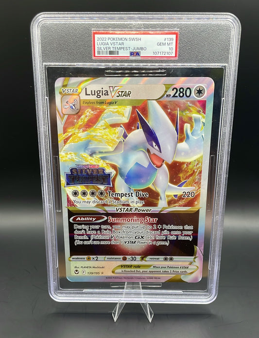 PSA GEM MT 10 LUGIA VSTAR JUMBO #139