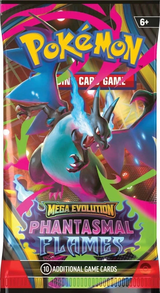 Pokémon TCG: Mega Evolution – Phantasmal Flames Booster Pack